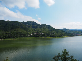 济南锦绣川水库风光