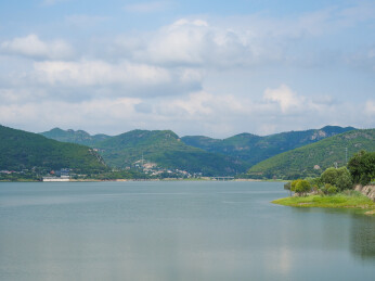 济南锦绣川水库风光