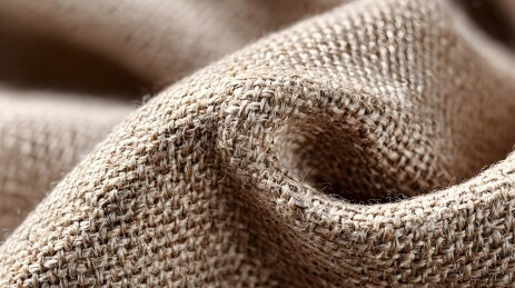 粗麻布纹理特写