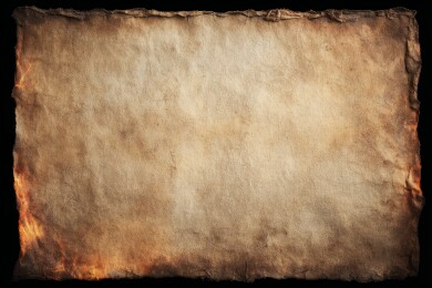 烧焦边缘旧纸背景