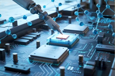 芯片科技感研发场景