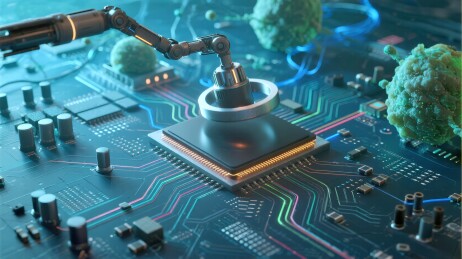 芯片科技感研发场景