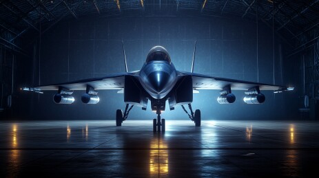 暗夜苍穹的钢铁雄鹰