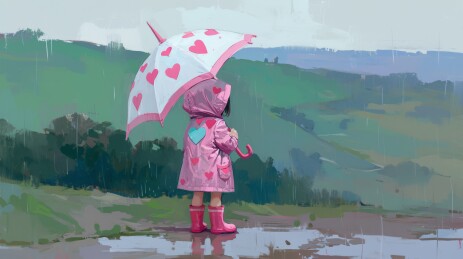 心形伞下的纯真世界