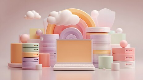 科技设备与云存储场景