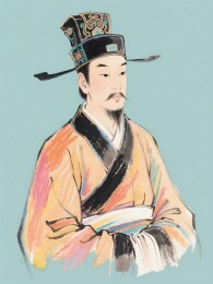 古代官员人物画像图画展示