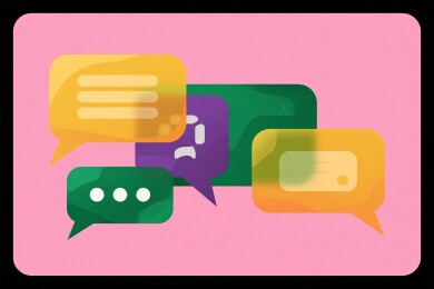 对话气泡矢量插画