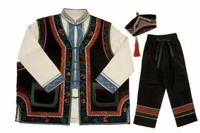 传统民族服饰展示