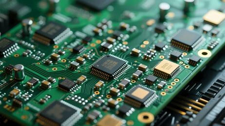 复杂电路板细节展示