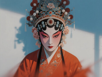 戏曲人物的东方神韵