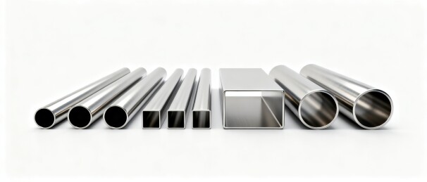 金属管材排列展示