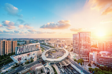 上海普陀区核心地段cbd中环环形天桥近铁