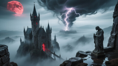 魔幻城堡的血月之夜