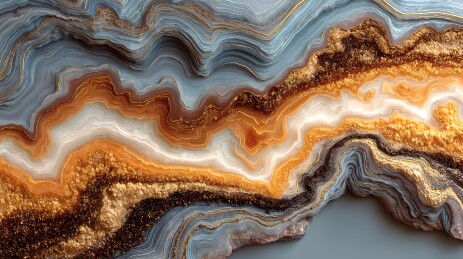 玛瑙纹理金色矿石