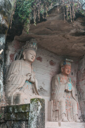 四川安岳石窟——茗山寺