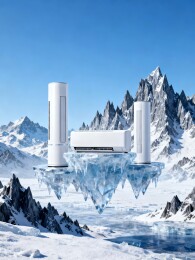 空调机制冷产品展示场景