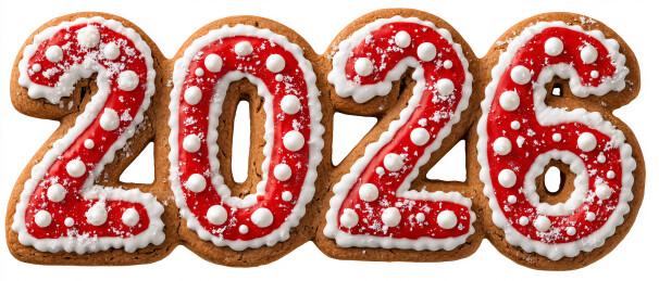 新年姜饼数字2026