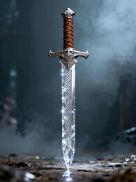 水晶宝剑商业装饰场景