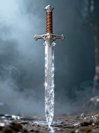 水晶宝剑商业装饰场景