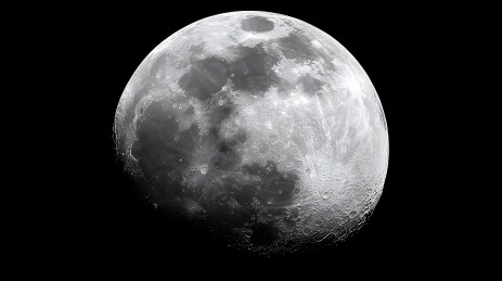 月球表面特写高清