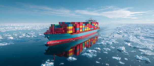 极地航运的壮丽景象