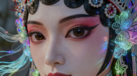 霓裳羽衣的东方神韵