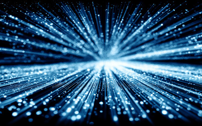 光纤高速数据传输的光辉景象