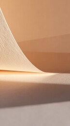 纸张边缘的光影细节