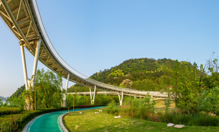  浙江杭州临安郊区绿道