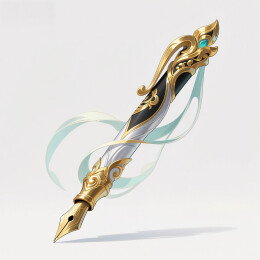 金纹钢笔书写艺术工具