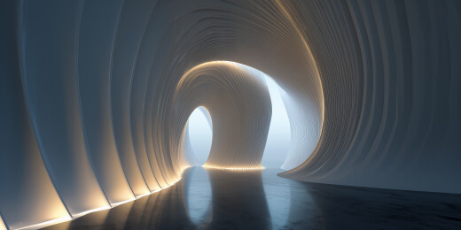 有机未来展馆建筑  