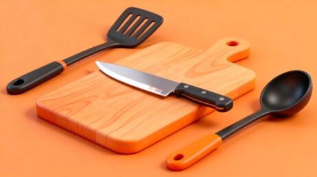 厨具组合实用感厨房场景