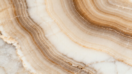 天然玛瑙纹理特写展现层叠美感