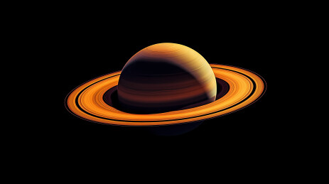 土星令人惊叹的环状系统