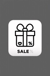 礼盒促销图标