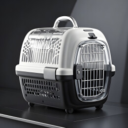 宠物航空箱精美摆拍呈现实用运输