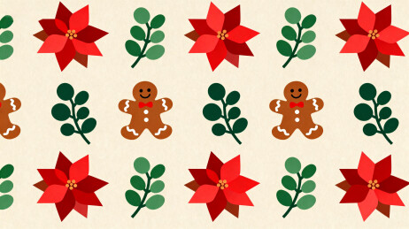 圣诞节节日装饰图案