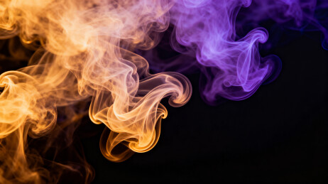 彩色烟雾抽象背景