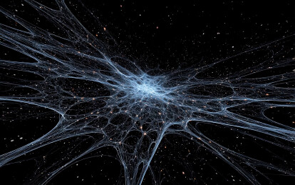 宇宙背景下的抽象神经网络结构