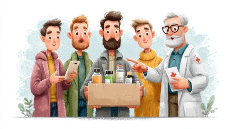 医疗健康守护概念图