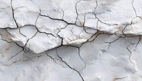 干裂的地表特写