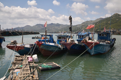 广东汕头南澳岛云澳镇渔村风情