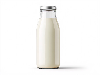 玻璃瓶装纯牛奶