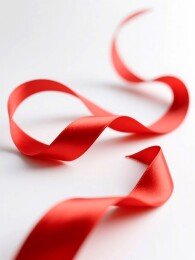 红绸飘动感商业背景场景