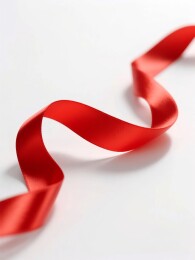 红绸飘动感商业背景场景