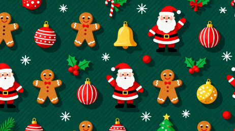 圣诞主题图案装饰