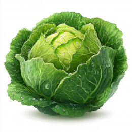 秋季大卷心菜丰收 