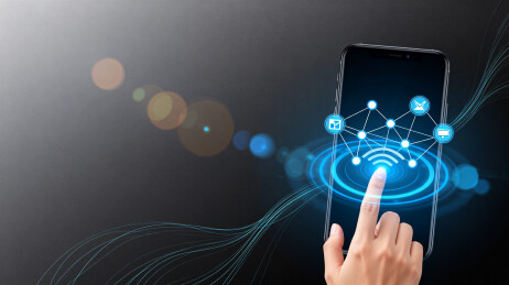 手机触屏科技网络连接