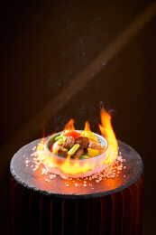 黑松露京葱牛柳粒