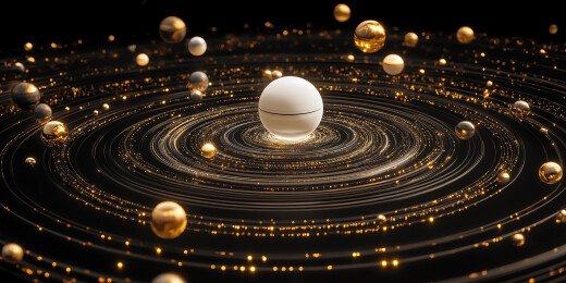 星球宇宙荒芜背景 